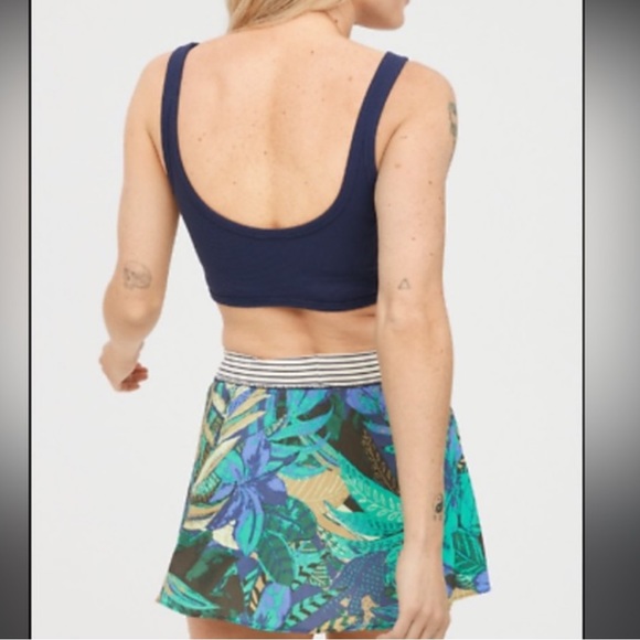 aerie rubbed cut out dress with built in short and sport bra - Picture 2 of 8